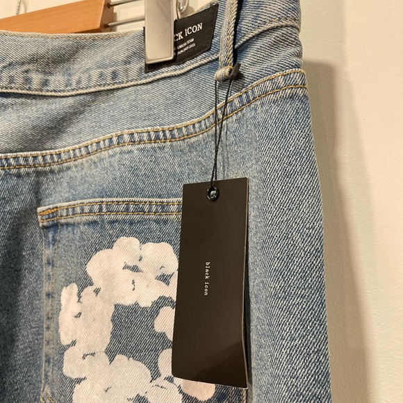 Denim Jeans Flower Stylish - Picture 3 of 3